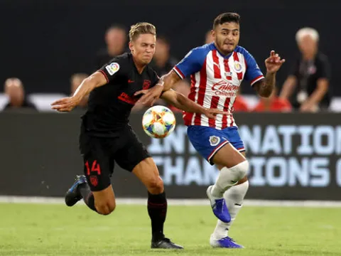 Tân binh đến từ Real nhận thẻ đỏ, Atletico suýt thua trận ra quân ICC 2019