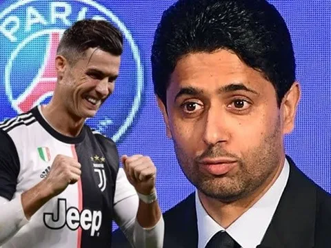 "Thả thính" Ronaldo, chủ tịch PSG sắp sửa nổ bom tấn?