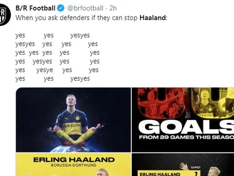 Thế giới kinh hoàng với sự "hủy diệt" của Haaland