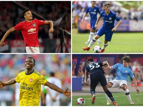 8 'măng non' Premier League đang bùng nổ ở loạt trận giao hữu Hè 2019