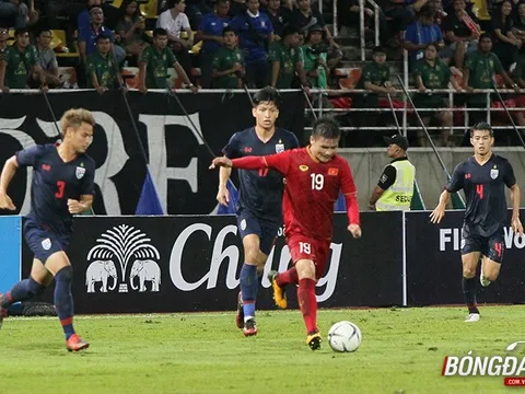 Thi đấu chặt chẽ, ĐT Việt Nam hoà Thái Lan không bàn thắng