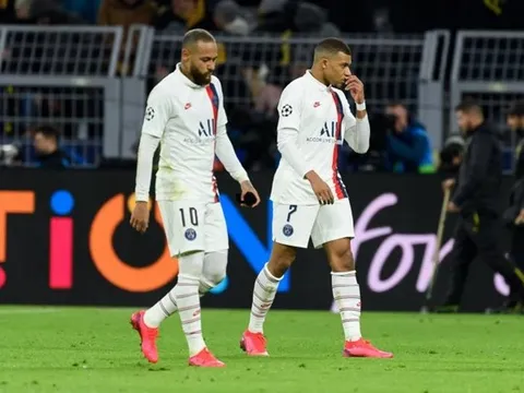 Thua trận trước Dortmund, HLV PSG nói gì về Neymar và Mbappe?