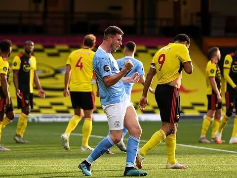 Thua thảm Man City, Watford rơi vào 'cửa tử'