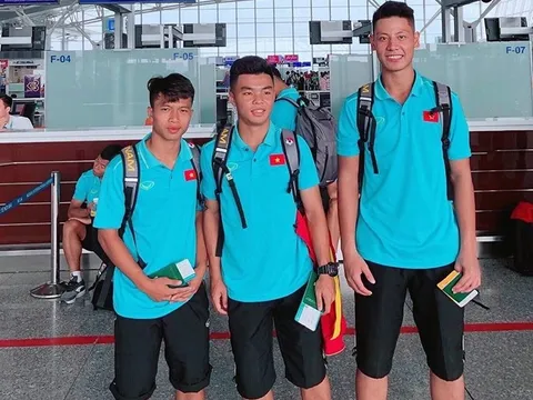 "Tiểu Công Phượng" Xuân Tạo và đồng đội lên đường sang Nhật Bản