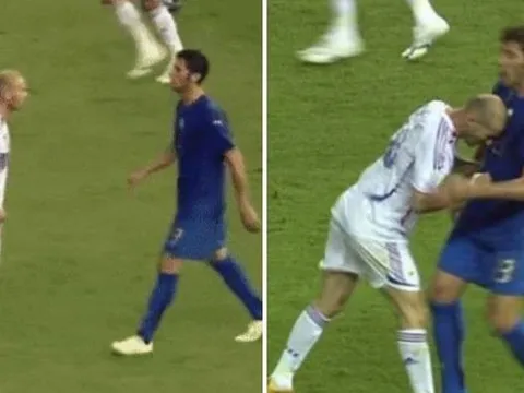 'Tôi không nói chuyện với Zidane suốt 2 năm sau cú húc đầu của anh ấy ở World Cup'