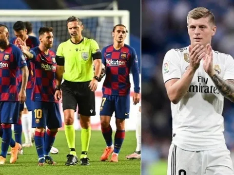 Toni Kroos: "Chúng tôi đã ăn mừng khi Barca bại trận..."