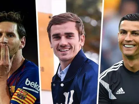 Top 10 ngôi sao "góp dấu giày" nhiều nhất năm 2021: Griezmann "hồi sinh"