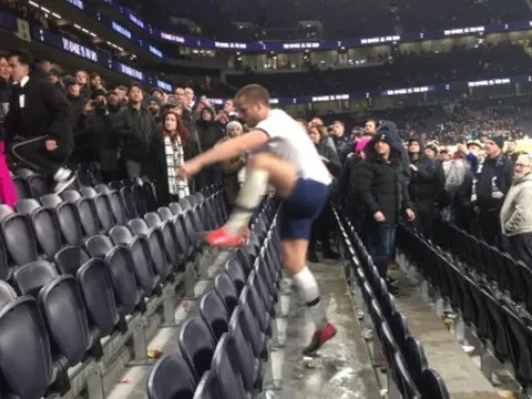 Tottenham bị loại, Dier lên khán đài "ăn thua" với CĐV
