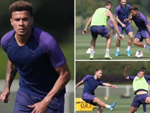 Tottenham đón tin cực vui trên sân tập, sẵn sàng chạm trán với Arsenal