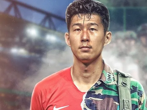 Son Heung-min xuất hiện ở trại quân đội, lặng lẽ chờ 3 tuần khổ ải