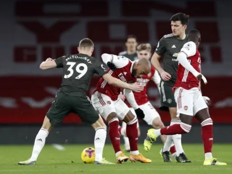 TRỰC TIẾP Arsenal 0-0 Man Utd: Trận đấu kết thúc (KT)
