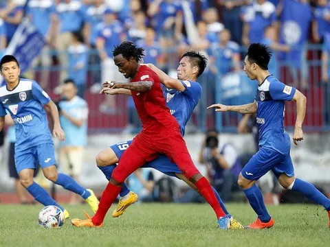 Hoàng Vissai ghi bàn đẳng cấp, Hải Phòng đánh bại Than Quảng Ninh