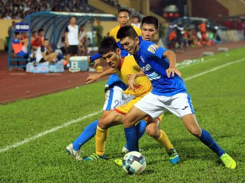 Than Quảng Ninh chia điểm với Nam Định ngay tại Cửa Ông