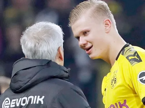 Trước cuộc thư hùng, HLV Dortmund thỉnh cầu Haaland làm "điều tàn nhẫn" với PSG