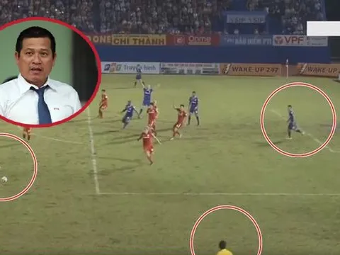 Trưởng ban trọng tài: HAGL đã nhận bàn thua oan tại Gò Đậu