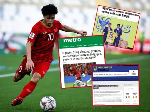 Truyền thông Bỉ: Chào mừng Công Phượng, người đi vào lịch sử giải VĐQG Bỉ