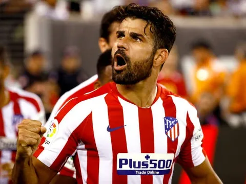 Costa lập poker, Atletico hủy diệt Real trong trận derby có tới 10 bàn thắng