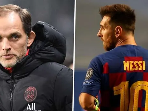 Thua Bayern, HLV PSG tuyên bố: "Messi được chào đón tới đây"