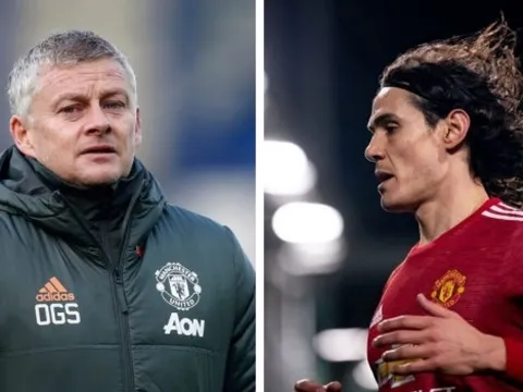 Ole nói thẳng điểm chưa đạt của Cavani