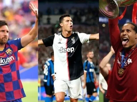 Van Dijk đấu Messi - Ronaldo: 2 trừ 3 cộng