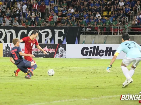 Văn Toàn chơi nỗ lực trong ngày Việt Nam hoà Thái Lan không bàn thắng