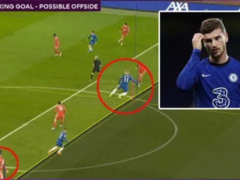 VAR đã cướp mất bàn thắng của Timo Werner vào lưới Liverpool?