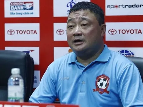 HLV trưởng Hải Phòng tiết lộ lý do "ngã ngựa" trước Hà Nội FC