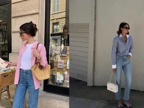 Vì sao phụ nữ Pháp luôn trung thành với quần jeans ống đứng?