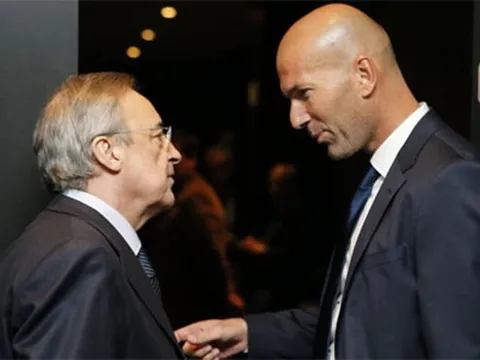 Vì tương lai một cầu thủ, Perez "nổi trận lôi đình" với Zidane