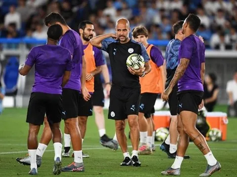 Video buổi tập luyện của Man City ở Nhật Bản