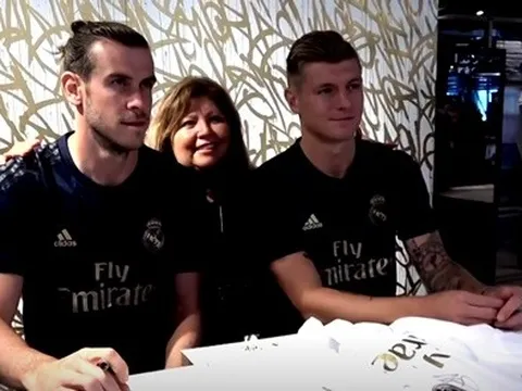 Video dàn sao Real Madrid giao lưu với CĐV tại New York