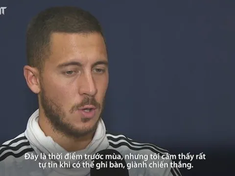 Video Hazard chia sẻ sau siêu phẩm vào lưới Salzburg