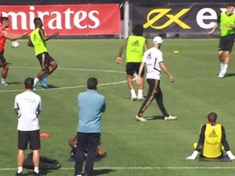 Video Jovic và Courtois trở lại tập luyện cùng đồng đội