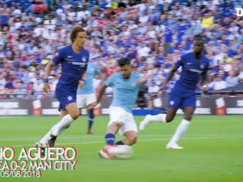 Video những bàn thắng đẹp của Man City ở Wembley
