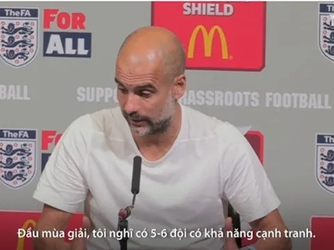 Video Pep nói về thương vụ Harry Maguire đến Man Utd