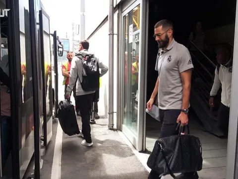 Video Real Madrid lủi thủi trở về thủ đô Tây Ban Nha