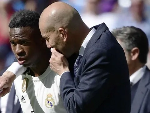 Vinicius lần đầu tiết lộ sự thật về mối quan hệ với HLV Zidane