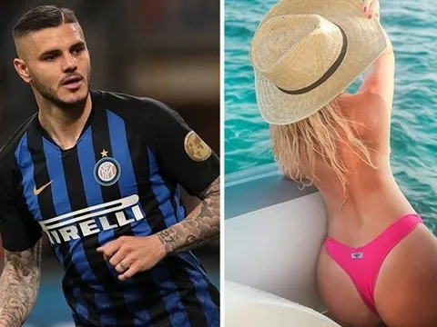 Vợ Mauro Icardi cởi sạch áo khoe dáng nuột nà