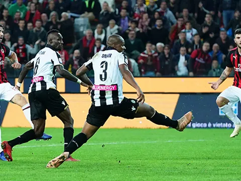 Vòng 1 Serie A: AC Milan và cạm bẫy ở Friuli
