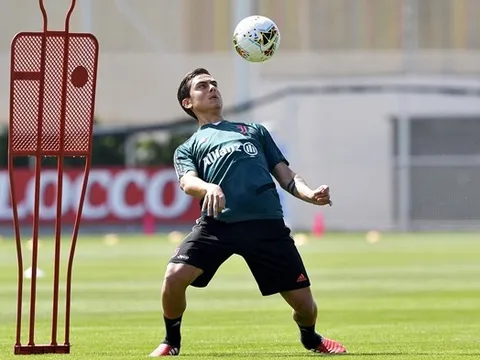 Vừa âm tính với COVID-19, sao Argentina đã trở lại sân tập của Juventus