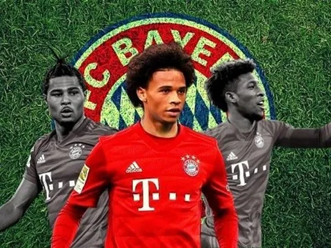 Vừa đến Bayern, Sane nói ngay 1 điều với 2 cái tên cạnh tranh