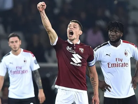 "Vua dội bom" lên tiếng, AC Milan vẫn phải "ôm hận" rời Torino