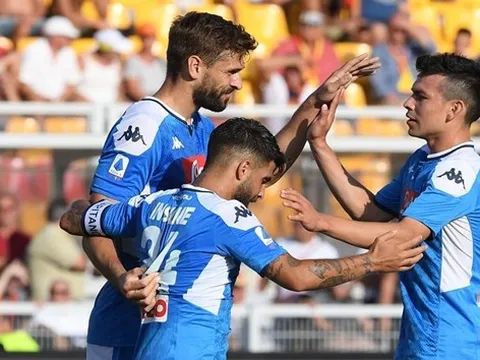 "Vua sư tử" lập cú đúp, Napoli nhẹ nhàng đánh bại tân binh của Serie A