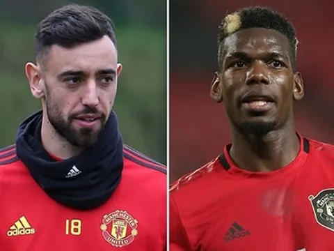 Vừa tập chung lần đầu, Bruno Fernandes đã gửi thông điệp đến Pogba