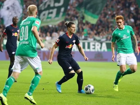 Vượt mặt Bayern lên đầu bảng, sao Leipzig nói 1 điều