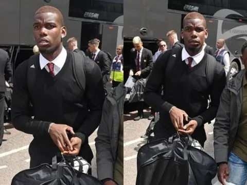 CĐV Man Utd "sôi máu" vì vẻ mặt Pogba ngày hội quân