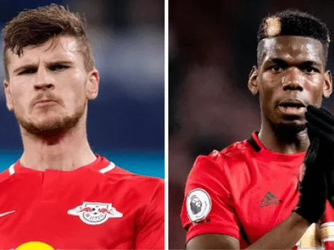 Solskjaer đã bay sang Đức, nói với Werner 1 chuyện về Pogba