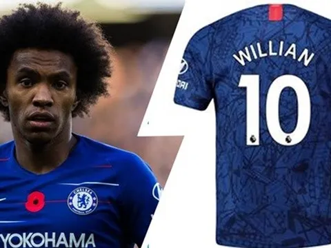 Willian rời đi, ai sẽ là chủ nhân của chiếc áo số 10 tại Chelsea?