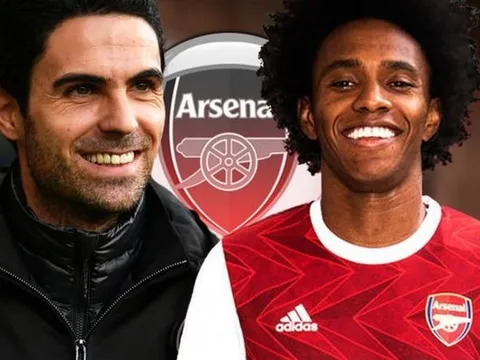 Willian: "Tôi không biết! Tôi sẽ để câu hỏi đó cho Arteta"