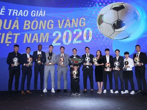 Xác định chủ nhân Quả bóng Vàng Việt Nam 2020